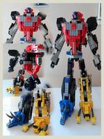 LEGO Power Rangers Megazord (Power Rangers) Custom Action Figure
