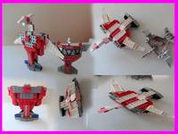 LEGO Power Rangers Megazord (Power Rangers) Custom Action Figure