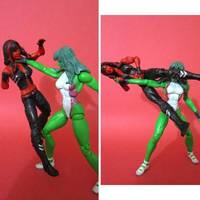 Red She-Hulk (Marvel Legends) Custom Action Figure