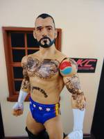 Sheriff Woody Punk (WWE Toy Story Crossover) (Toy Story) Custom Action Figure