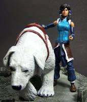 KORRA and NAGA AVATAR (Avatar) Custom Action Figure