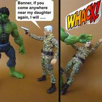 General Ross: Red Hulk Nemesis (Marvel Select) Custom Action Figure