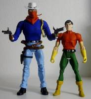 VIGILANTE I & STUFF the CHINATOWN KID (DC Universe) Custom Action Figure