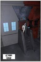 Two Face Building (Batman Animated) Custom Diorama / Playset