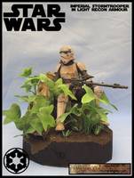 Imperial Trooper in Light Recon Armour (Star Wars) Custom Diorama / Playset