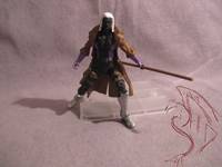 Gambit as Death V4 (Marvel Universe) Custom Action Figure