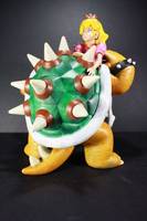 Bowser and Princess Peach (Nintendo) Custom Action Figure
