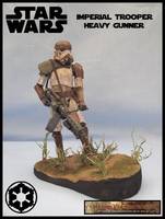 Imperial Heavy Weapons Trooper (Star Wars) Custom Diorama / Playset