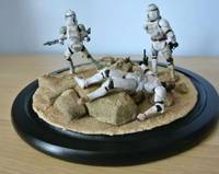 In Search for the Separatists (Star Wars) Custom Diorama / Playset