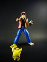 S.H Figaurts Pokemon Trainer Red (Pokemon) Custom Action Figure
