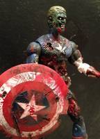Zombie Captain America (Marvel) Custom Action Figure