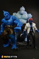 X Men Battle of the Atom " Ice Hulk" (Marvel Legends) Custom Action Figure