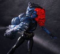 Mystique: Mid-Transform Beast (Avengers) Custom Action Figure