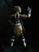 Mighty Morphin' Armored Yellow Ranger (Power Rangers) Custom Action Figure