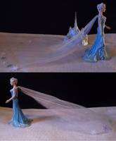 Queen Elsa of Arendelle (Fantasy) Custom Action Figure