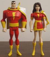 Mary Marvel (Justice League Unlimited) Custom Action Figure [Captain Marvel and Mary Marvel]