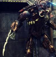 Beserker (Play Arts Kai) (Predator) Custom Action Figure