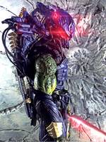 Cyborg Predator (Play Arts Kai) (Predator) Custom Action Figure