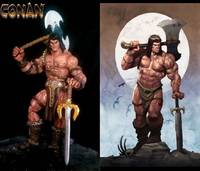 Conan the Barbarian (Olivetti Inspired) (Dark Horse) Custom Action Figure