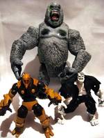 Solomon Grundy (DC), Titano (DC), Arsenal 1.5 (Marvel) (DC Universe) Custom Action Figure