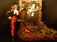Custom Con Microlady Harley Quinn v.2 (Batman) Custom Action Figure