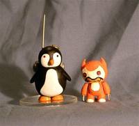 Robot Penguin (The Batman) (Batman Animated) Custom Miniature / Figurine