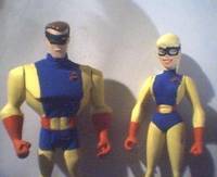 Jan and Jace (Space Ghost) Custom Action Figure