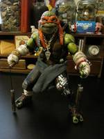Custom 2014 Teenage Mutant Ninja Turtles 11" Michelangelo (Teenage Mutant Ninja Turtles) Custom Action Figure