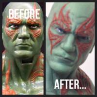 Drax the Destroyer (Guardians of the Galaxy) Custom Action Figure