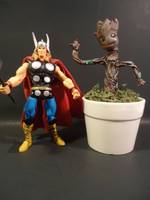 6 Inch Scale Baby Groot (Marvel Legends) Custom Action Figure
