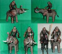 War Horse & War Elephant (Planet of the Apes) Custom Action Figure