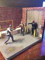 Loading Bay Garage 1/12th Scale Dio (Marvel Legends) Custom Diorama / Playset