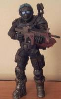 Ben Carmine (Gears Of War) Custom Action Figure