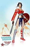 Armored WONDER WOMAN Cliff Chiang Inspired (Wonder Woman) Custom Action Figure