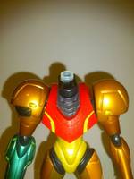 Samus Other M Naked Head (Metroid) Custom Action Figure
