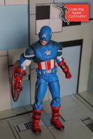 Avengers Movie Captain America (Marvel Select) Custom Action Figure