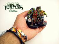 Topper Figurine Snapco TMNT (Teenage Mutant Ninja Turtles) Custom Miniature / Figurine