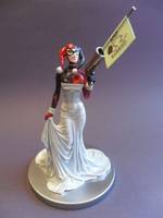 Harley Quinn Bride Cake Topper (DC Direct) Custom Action Figure