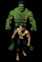 Bruce Banner after Hulk Experience V3 (Marvel Legends) Custom Action Figure