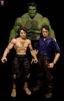 Bruce Banner after Hulk Experience V3 (Marvel Legends) Custom Action Figure
