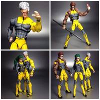 Marvel Now X-Factor Polaris, Gambit, Quicksilver (Marvel Universe) Custom Action Figure