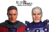 X-Men First Class Magneto Film/Comic Hybrid (X-Men) Custom Action Figure