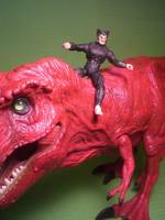 Devil Dinosaur and Moonboy (Marvel) Custom Action Figure