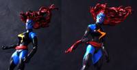 Mystique: Mid-Transform Ms Marvel (Avengers) Custom Action Figure