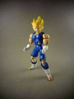 S.H Figuarts Battle Damaged Majin Vegeta (Dragonball Z) Custom Action Figure