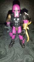 Skull Dagger Bountyhunter on the Purple Iris (Star Wars) Custom Action Figure