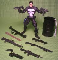 The Punisher (Jim Lee Version) and Battle Van (Marvel Legends) Custom Action Figure