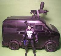 The Punisher (Jim Lee Version) and Battle Van (Marvel Legends) Custom Action Figure