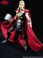 Thor the Dark World (Poseable Cloth Cape) (Marvel Select) Custom Action Figure