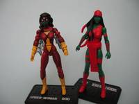Skrull Invasion - Kl'rt, Veranke, Siri (Marvel Universe) Custom Action Figure